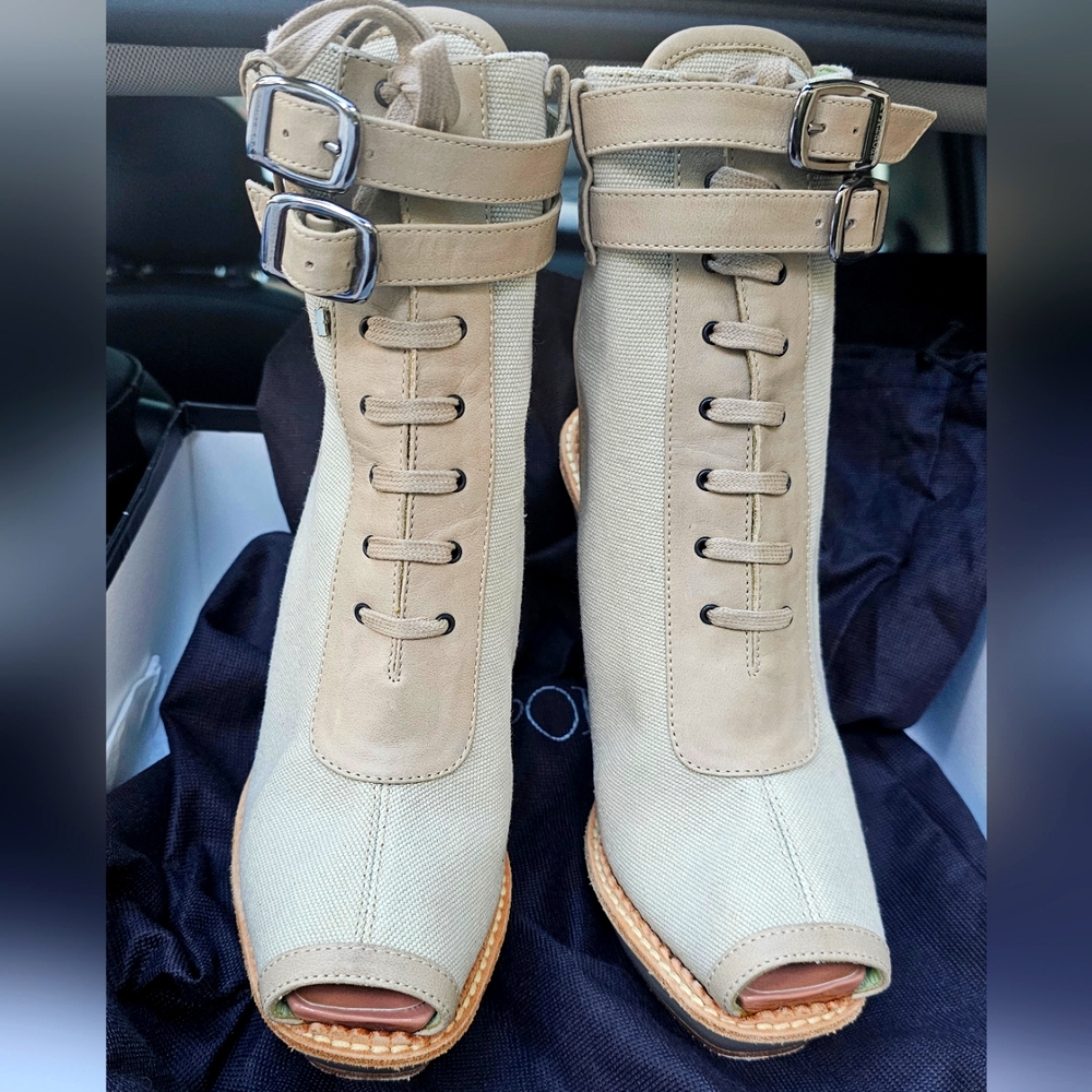 SPORTMAX - Quiz Ankle Bootie - 38 - Picture 3 of 8